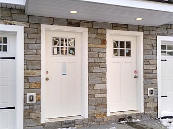 Copper mt ashlar - house facade